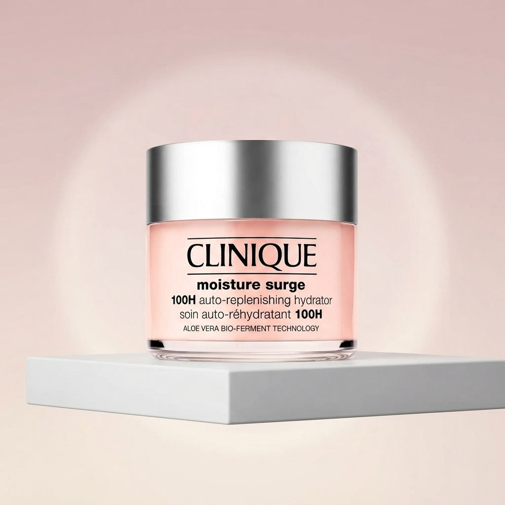 Clinique Moisture Surge 100H Auto-Replenishing Hydrator Moisturizer 4.2 oz / 125ml | Aloe Bio-Ferment | New in Box