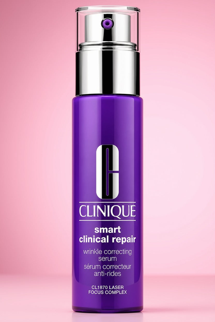 Clinique Smart Clinical Repair Wrinkle Correcting Serum 1 oz / 30ml Anti-Aging Face Serum NWOB Authentic