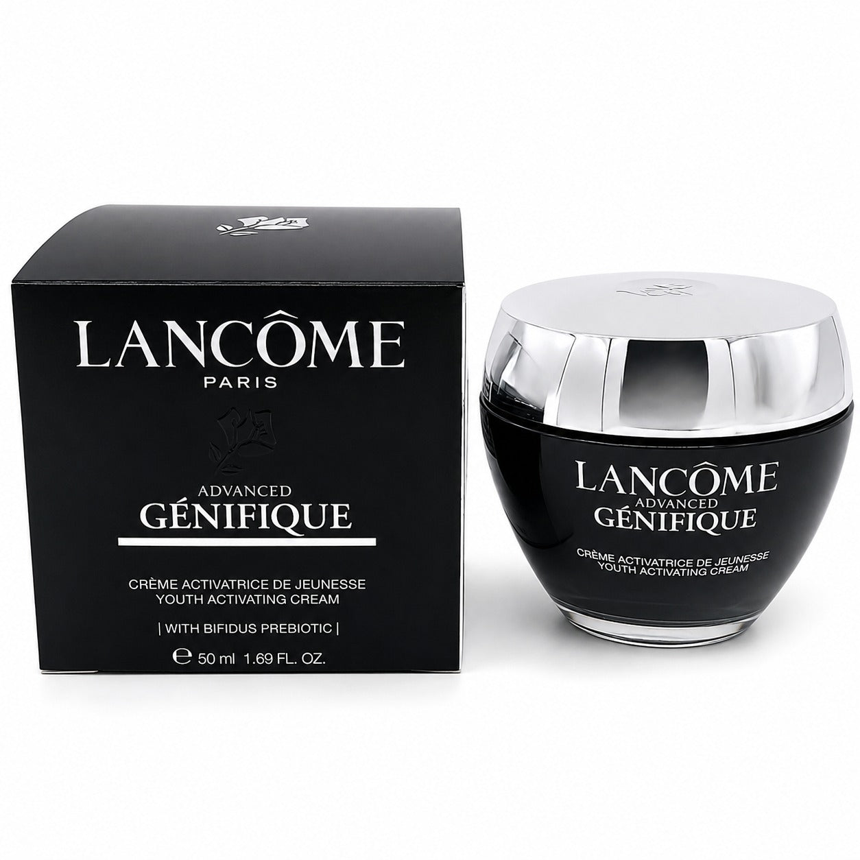 Lancôme Advanced Génifique Youth Activating Cream with Bifidus Prebiotic 50ml / 1.69 oz – Anti-Aging Face Moisturizer – New in Box