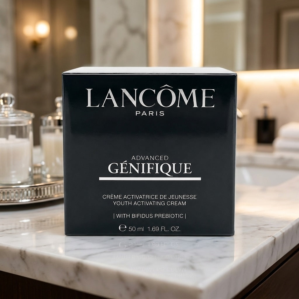 Lancôme Advanced Génifique Youth Activating Cream with Bifidus Prebiotic 50ml / 1.69 oz – Anti-Aging Face Moisturizer – New in Box