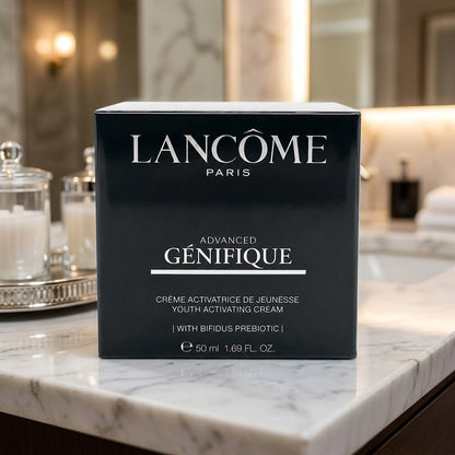 Lancôme Advanced Génifique Youth Activating Cream with Bifidus Prebiotic 50ml / 1.69 oz – Anti-Aging Face Moisturizer – New in Box