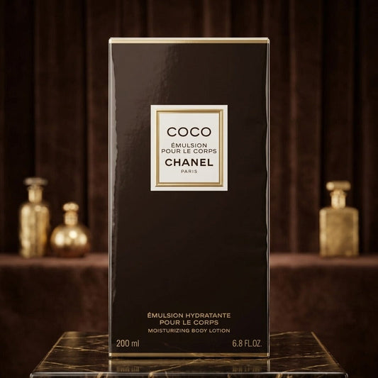 CHANEL Coco Emulsion Pour Le Corps Moisturizing Body Lotion 6.8 oz / 200ml – New &amp; Sealed