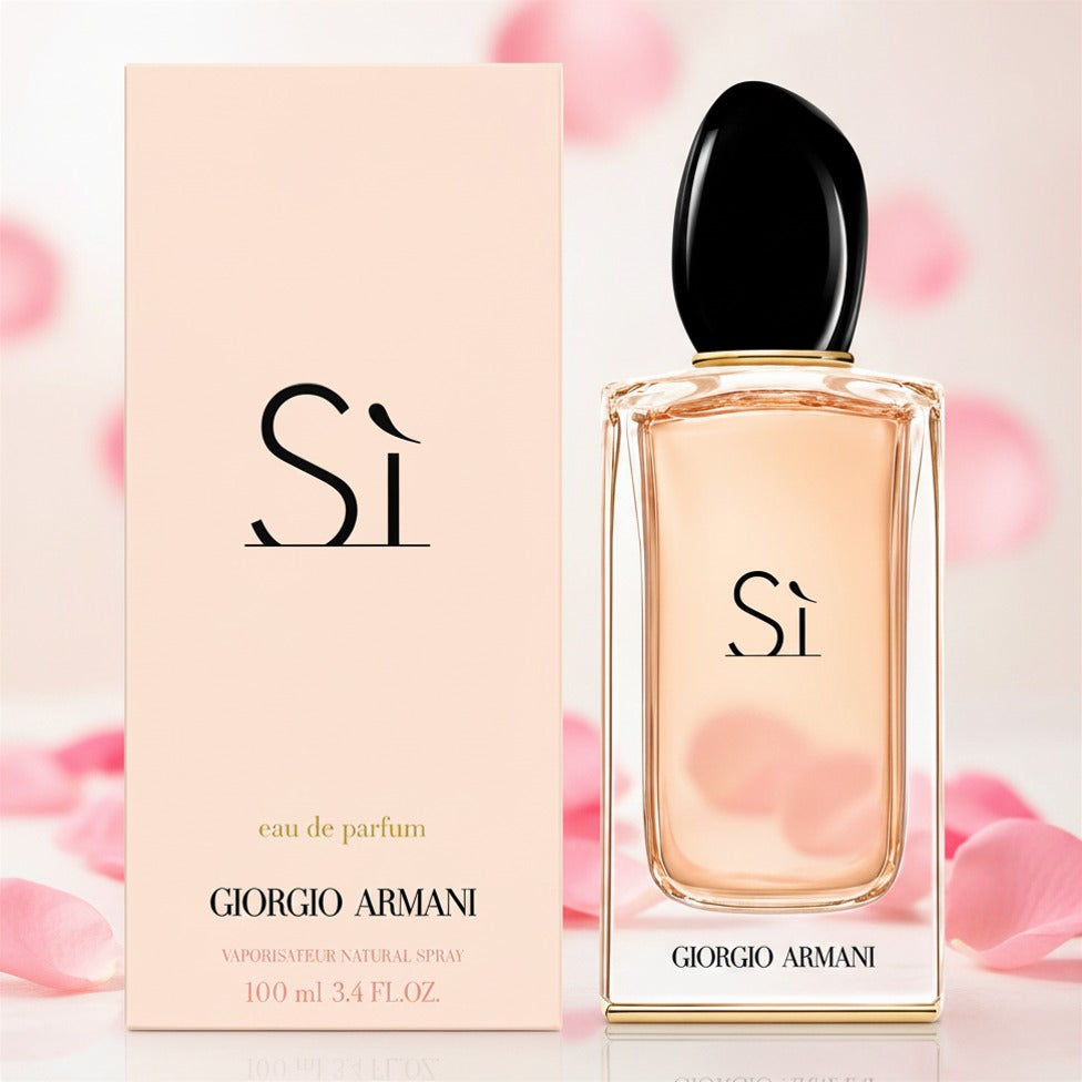 Giorgio Armani Si Eau de Parfum EDP Spray 3.4 oz / 100ml for Women Brand New Sealed Box