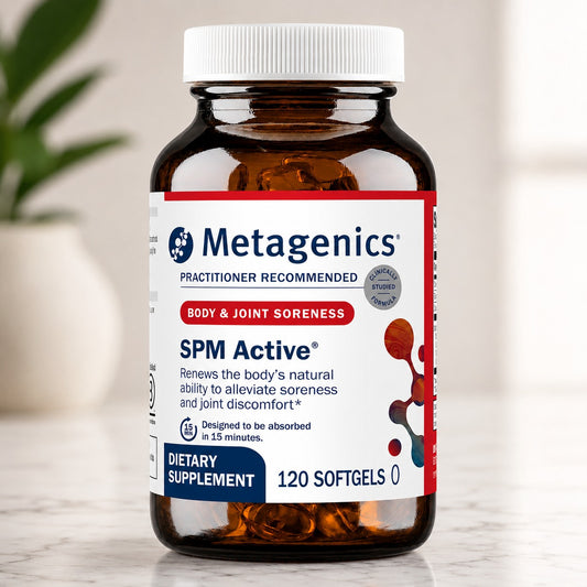 Metagenics SPM Active 120 Softgels | Specialized Pro-Resolving Mediators for Joint &amp; Muscle Comfort