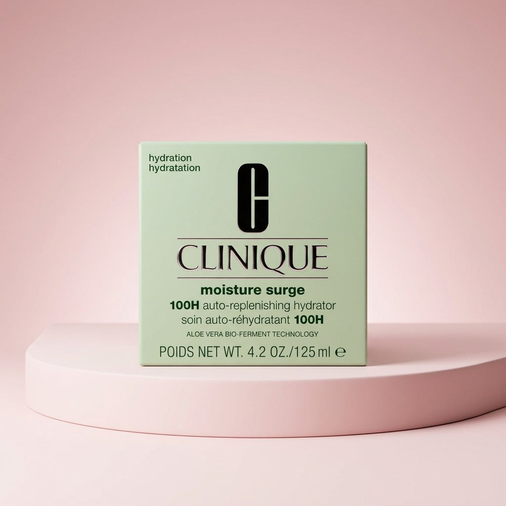 Clinique Moisture Surge 100H Auto-Replenishing Hydrator Moisturizer 4.2 oz / 125ml | Aloe Bio-Ferment | New in Box