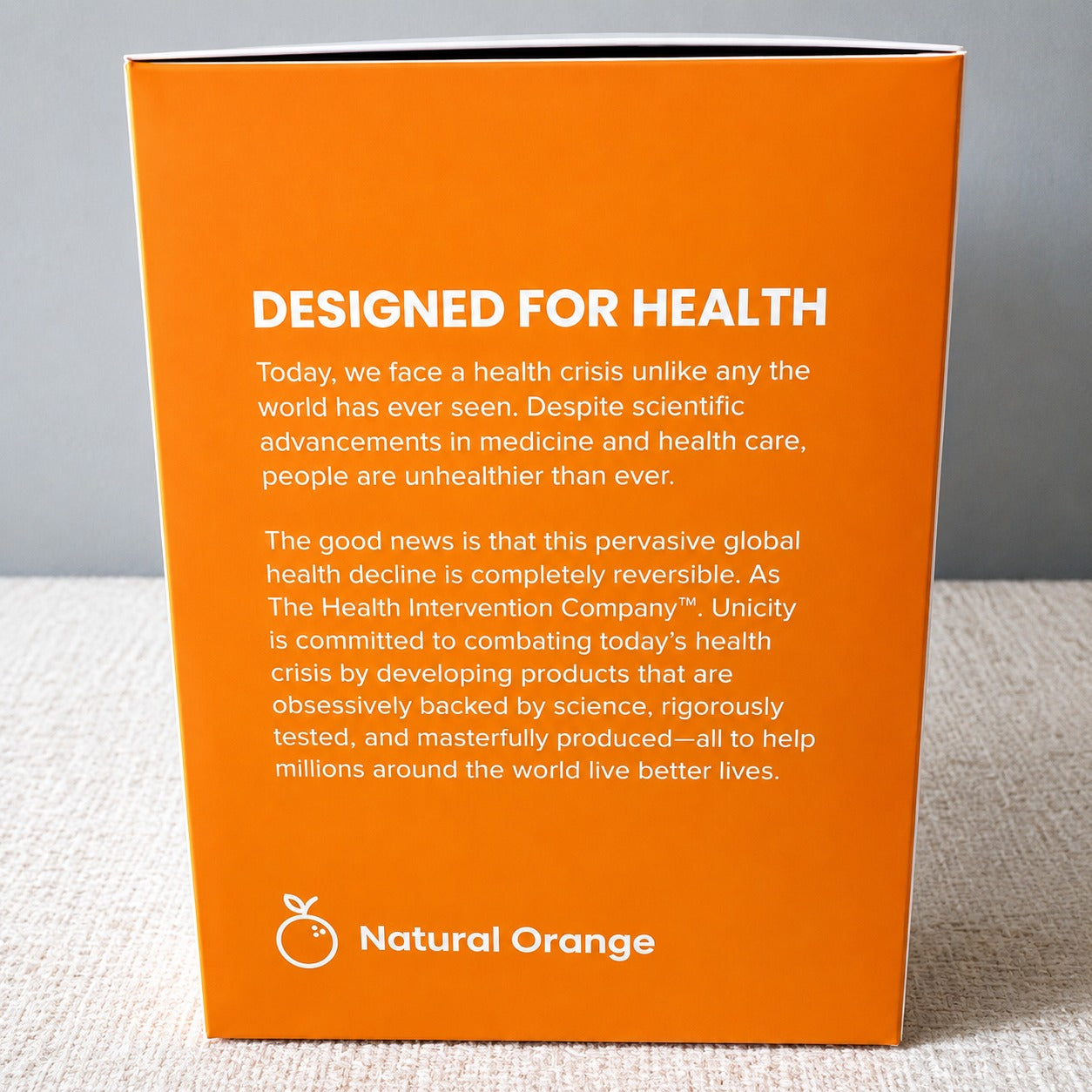 Unicity Balance Orange Fiber Supplement Drink Mix – 30 Stick Packs – Natural Orange Flavor – New &amp; Sealed