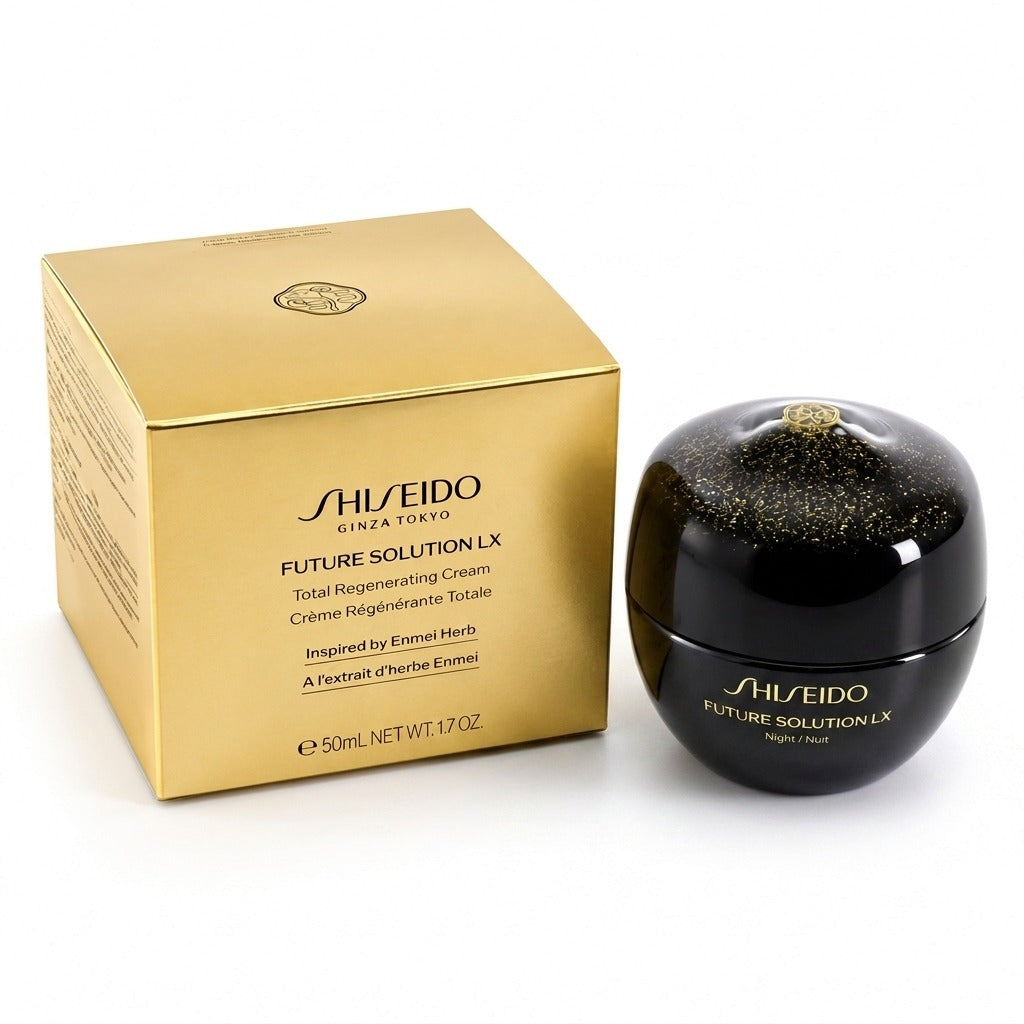 Shiseido Future Solution LX Total Regenerating Cream 50mL / 1.7 Oz Full Size Anti-Aging Face Moisturizer New Sealed