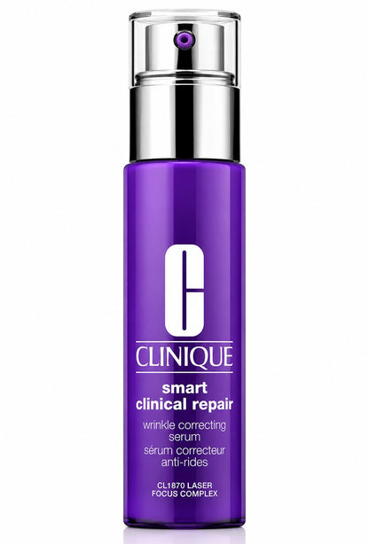 Clinique Smart Clinical Repair Wrinkle Correcting Serum 1 oz / 30ml Anti-Aging Face Serum NWOB Authentic
