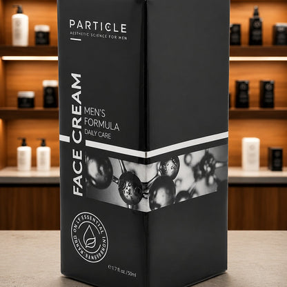 Particle Face Cream for Men 6-in-1 Anti-Aging Moisturizer 1.7 oz | Hydrating Daily Facial Cream
