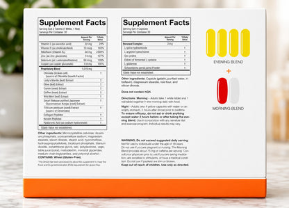 SeroVital Advanced Dietary Supplement | 120 Capsules + 60 Tablets | HGH Support Formula | Energy, Recovery &amp; Healthy Aging