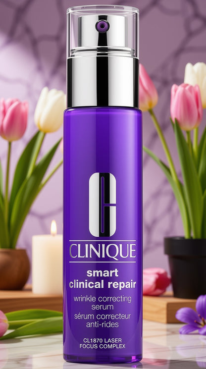 Clinique Smart Clinical Repair Wrinkle Correcting Serum 3.4 oz / 100 mL Anti-Aging Face Serum New In Box