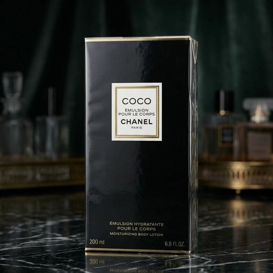 CHANEL Coco Emulsion Pour Le Corps Moisturizing Body Lotion 6.8 oz / 200ml – New &amp; Sealed