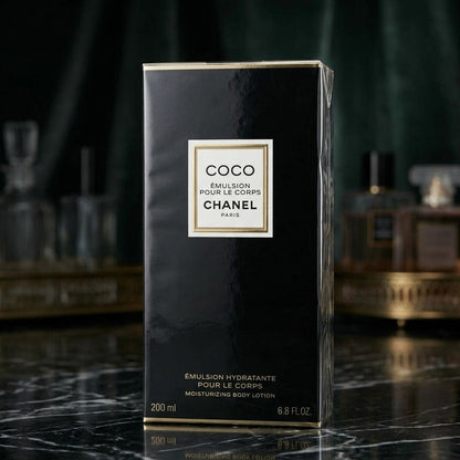 CHANEL Coco Emulsion Pour Le Corps Moisturizing Body Lotion 6.8 oz / 200ml – New &amp; Sealed