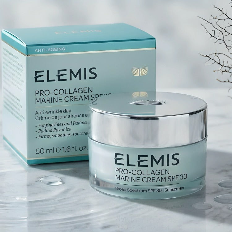 Elemis Pro-Collagen Marine Cream SPF 30 Anti-Aging Moisturizer 1.6oz / 50ml New Sealed