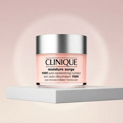 Clinique Moisture Surge 100H Auto-Replenishing Hydrator Moisturizer 4.2 oz / 125ml | Aloe Bio-Ferment | New in Box