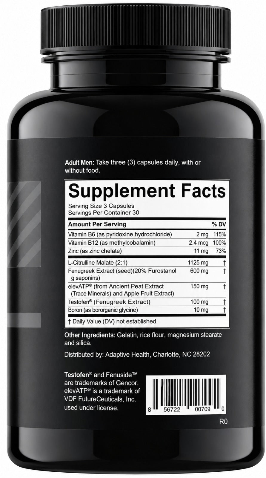 Nugenix Total-T Testosterone Support Supplement 90 Capsules | Men’s Energy, Strength &amp; Vitality Formula