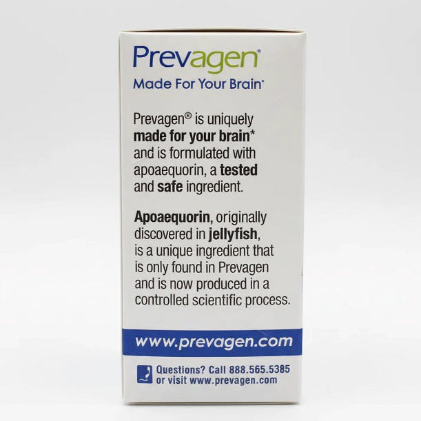 Prevagen Regular Strength 10mg with Vitamin D – Brain Health Support Supplement, 60 Capsules, Once Daily Formula – New