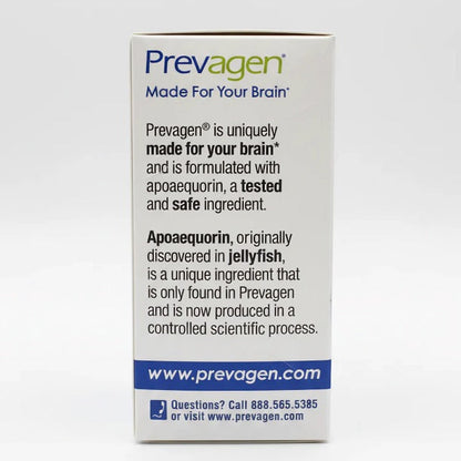 Prevagen Regular Strength 10mg with Vitamin D – Brain Health Support Supplement, 60 Capsules, Once Daily Formula – New