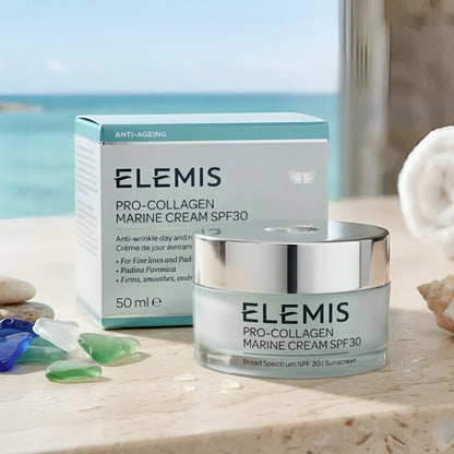 Elemis Pro-Collagen Marine Cream SPF 30 Anti-Aging Moisturizer 1.6oz / 50ml New Sealed