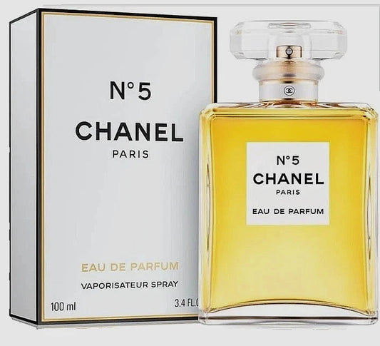 Chanel N°5 Eau De Parfum for Women 3.4 oz / 100ml Spray New Authentic