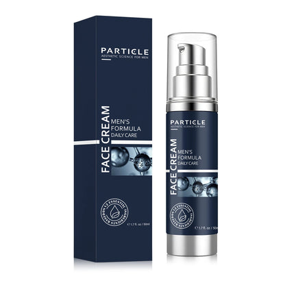 Particle Face Cream for Men 6-in-1 Anti-Aging Moisturizer 1.7 fl oz / 50ml – Reduces Eye Bags, Dark Spots &amp; Wrinkles