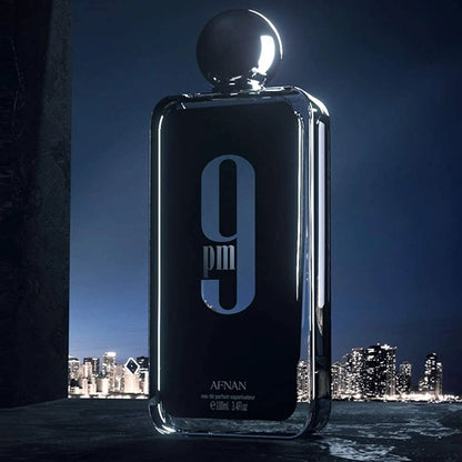 Afnan 9PM Eau De Parfum Spray for Men 3.4 oz / 100ml New In Box Authentic