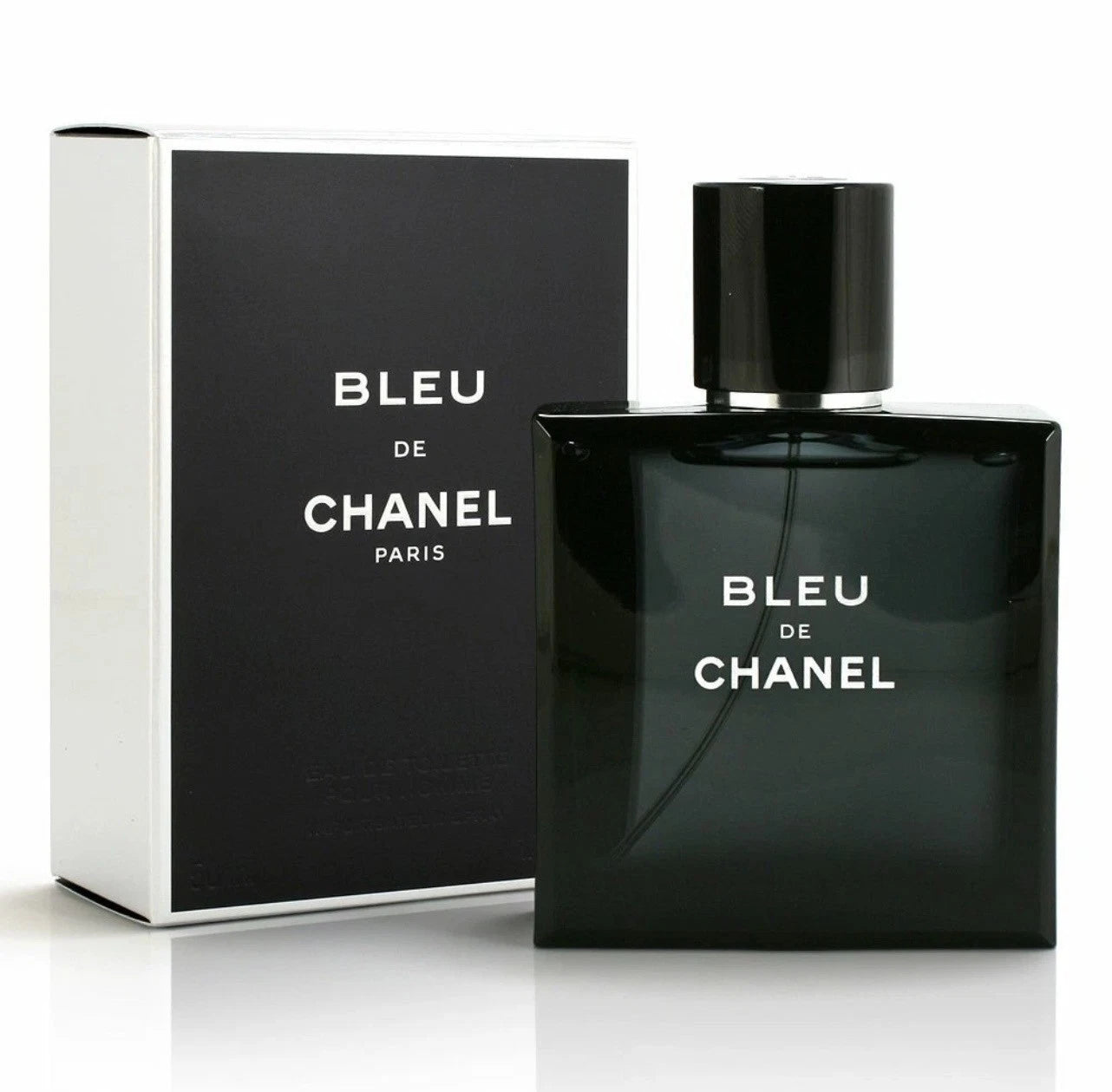 BLEU de CHANEL Eau De Toilette EDT for Men 3.4 oz / 100ml Spray New In Sealed Box