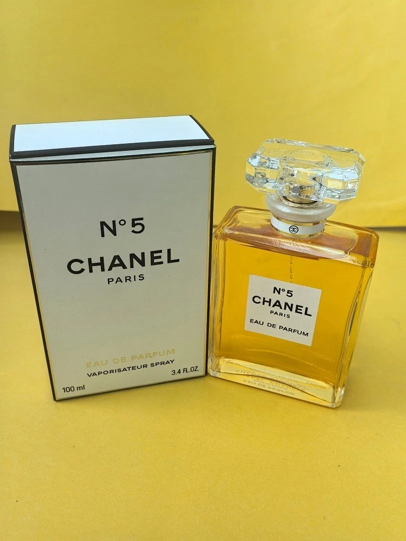 Chanel N°5 Eau De Parfum for Women 3.4 oz / 100ml Spray New Authentic