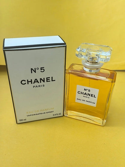 Chanel N°5 Eau De Parfum for Women 3.4 oz / 100ml Spray New Authentic